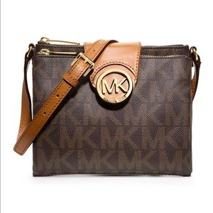 Michael Kors Fulton Large Logo Crossbody